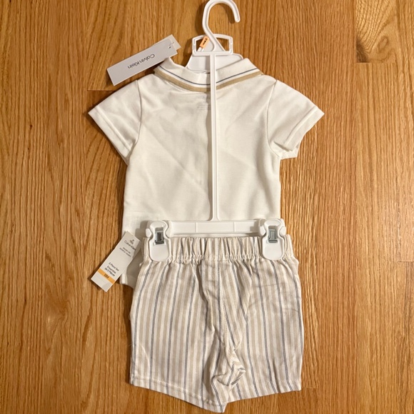 Calvin Klein Baby Boy 2 Piece Outfit Set - Picture 7 of 12